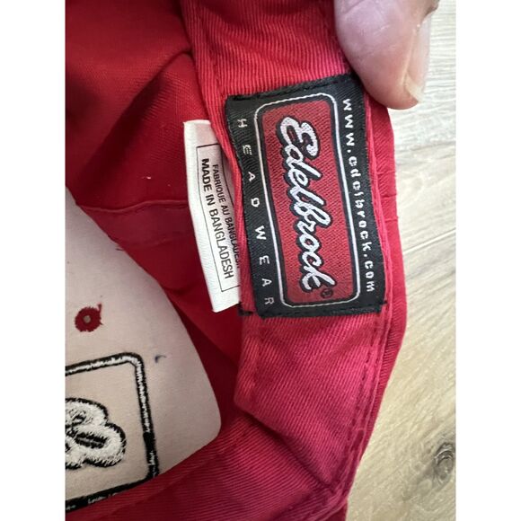 Y2K Vintage Red Edelbrock Hot Rod Power Tour 2000 Baseball Hat BNWOT - Picture 6 of 8